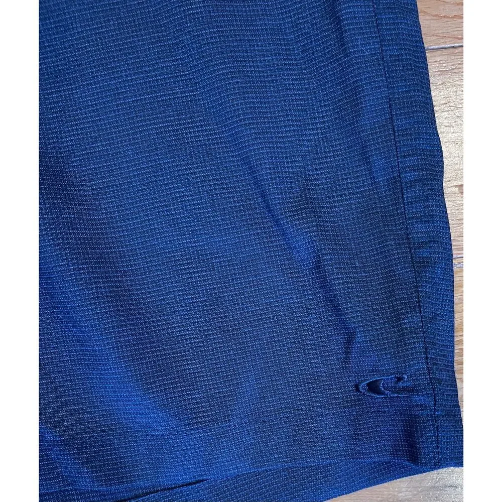 O'Neill Mens Walking Shorts Navy Blue Stripe Hiking Carson‎ Size 40